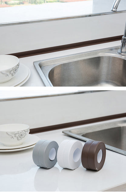 Mildew-proof Waterproof Tape Kitchen Sink Door Gap Sticker Seal