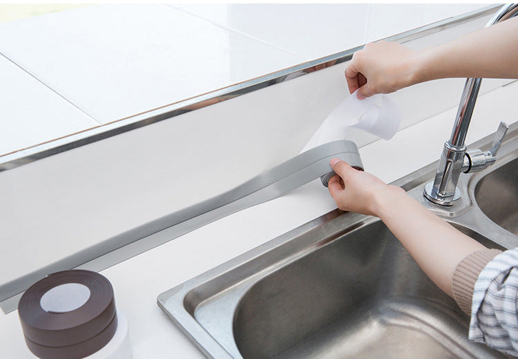 Mildew-proof Waterproof Tape Kitchen Sink Door Gap Sticker Seal