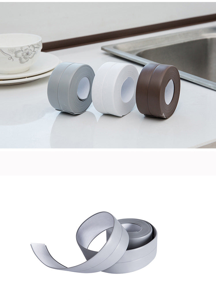 Mildew-proof Waterproof Tape Kitchen Sink Door Gap Sticker Seal