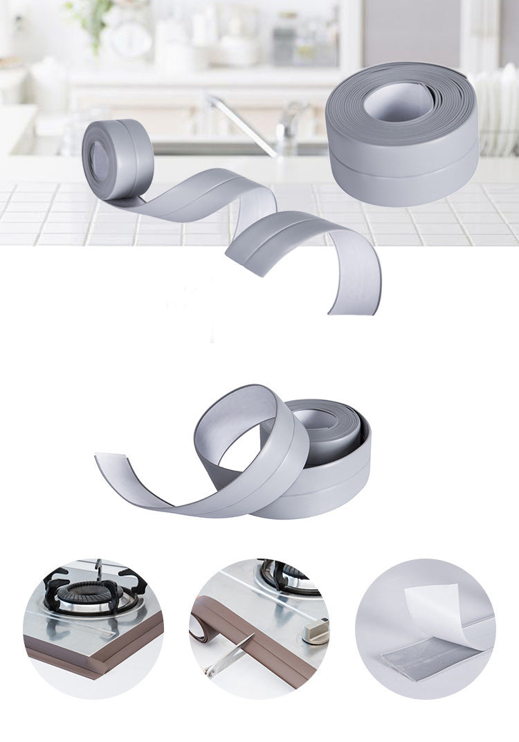 Mildew-proof Waterproof Tape Kitchen Sink Door Gap Sticker Seal