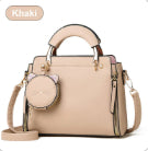 Cute Little Cat Design Large-Capacity Shoulder Square Bag