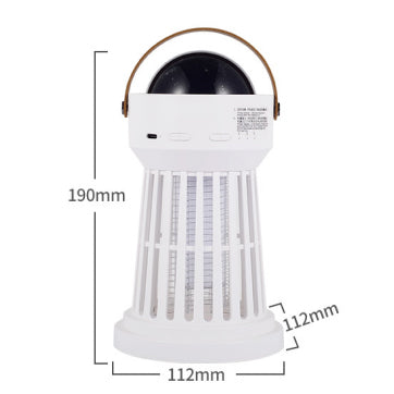 2-in-1 Electric Mosquito Killer with Star Projection