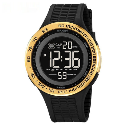 Men's Stylish And Versatile Electronic Watch Luminous Waterproof