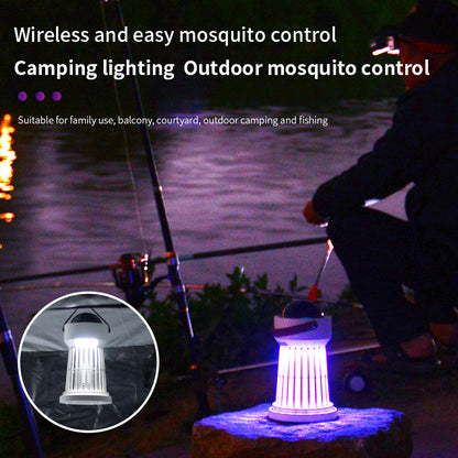 2-in-1 Electric Mosquito Killer with Star Projection