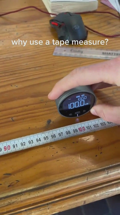 Distance Measuring Instrument Electronic Measuring Ruler Tape Measure High Definition Digital LCD High Precision Electronic Measuring Ruler Tool